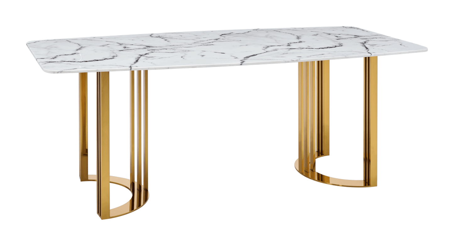 ALLEY GOLDEN DINING ROOM SET