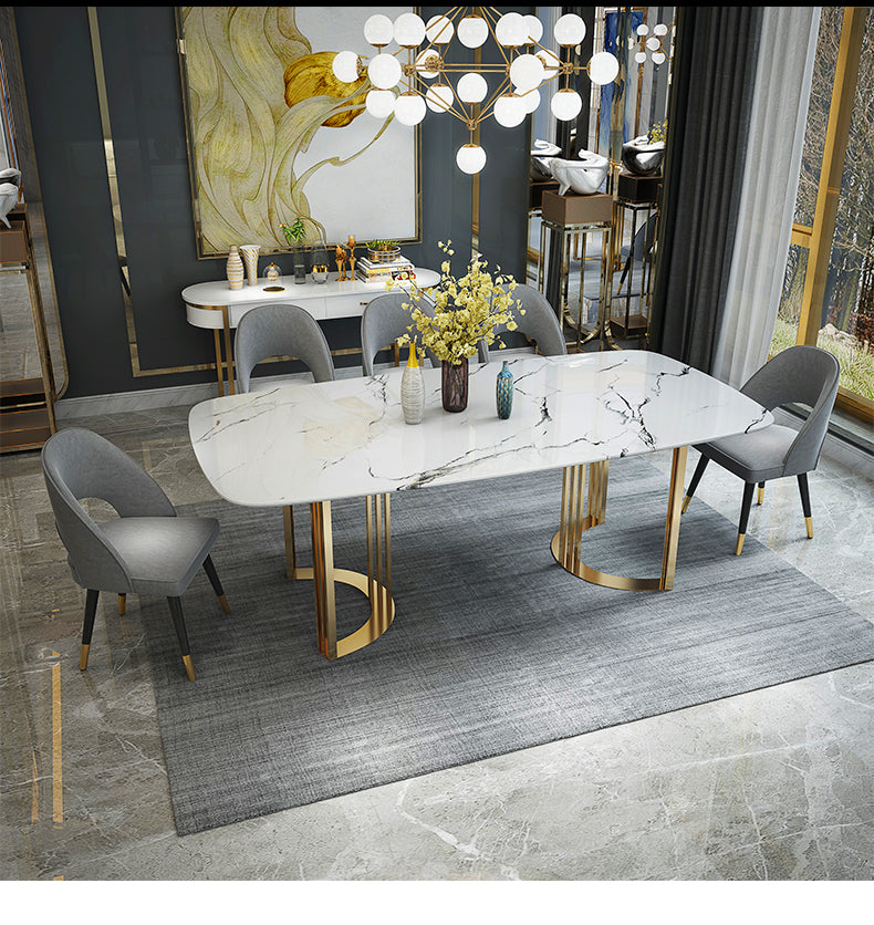 ALLEY GOLDEN DINING ROOM SET