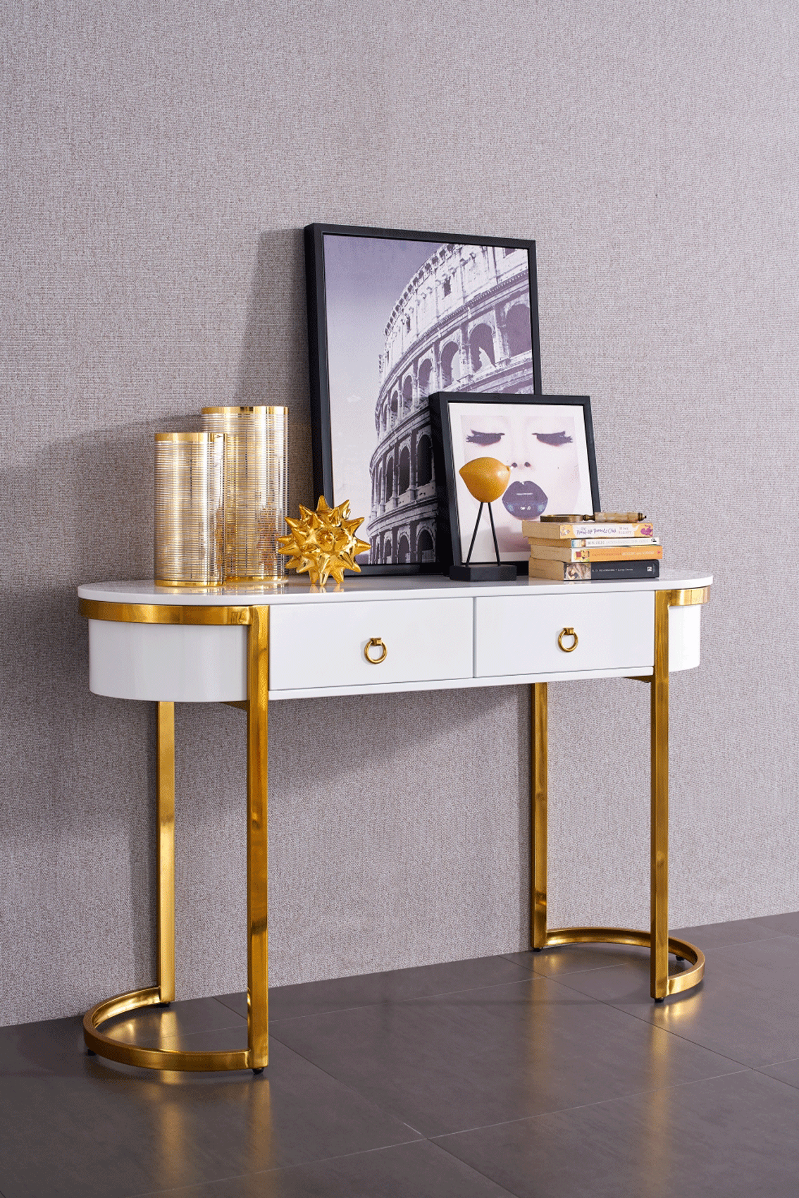 ALLEY GOLDEN DINING ROOM SET