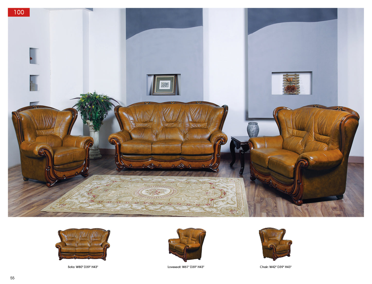 100 Living Room