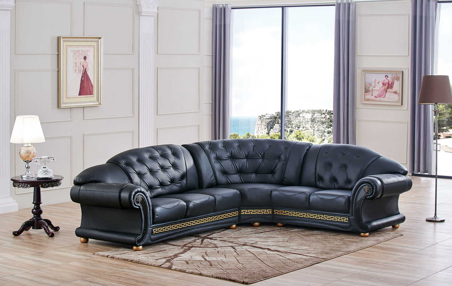 Apolo Sectional Brown
