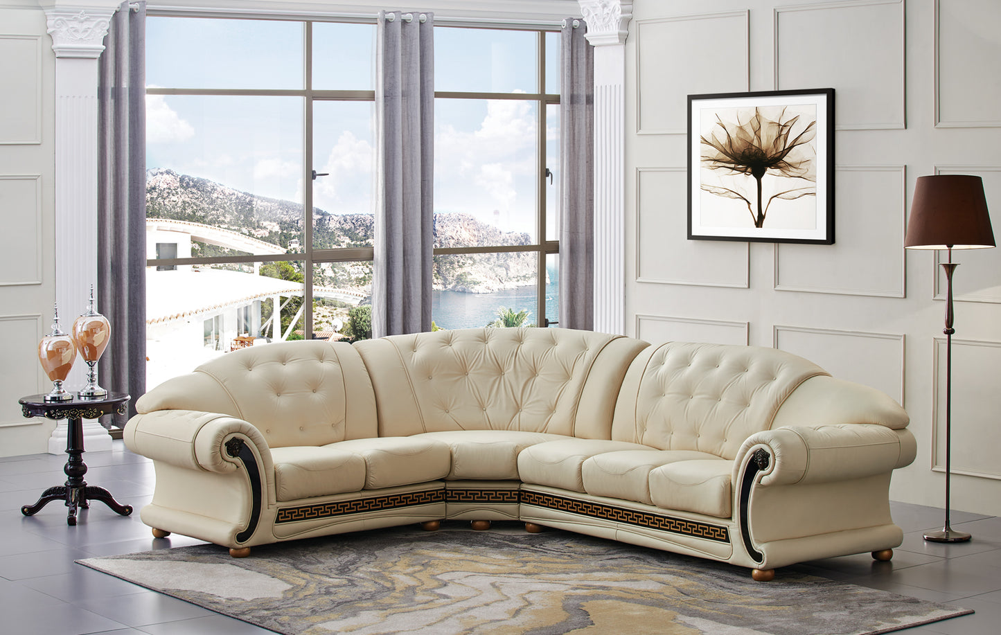 Apolo Sectional Brown