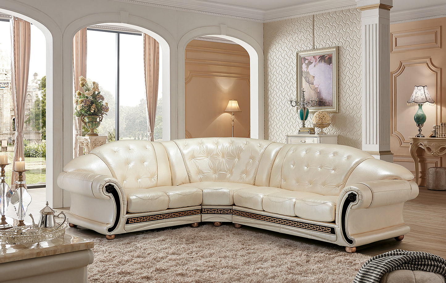 Apolo Sectional Brown