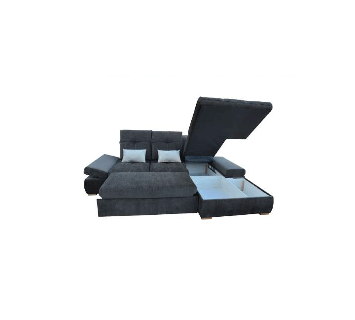 Estero Sectional Right with Bed and storage