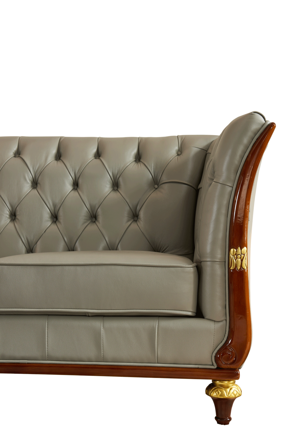 401 Grey Leather