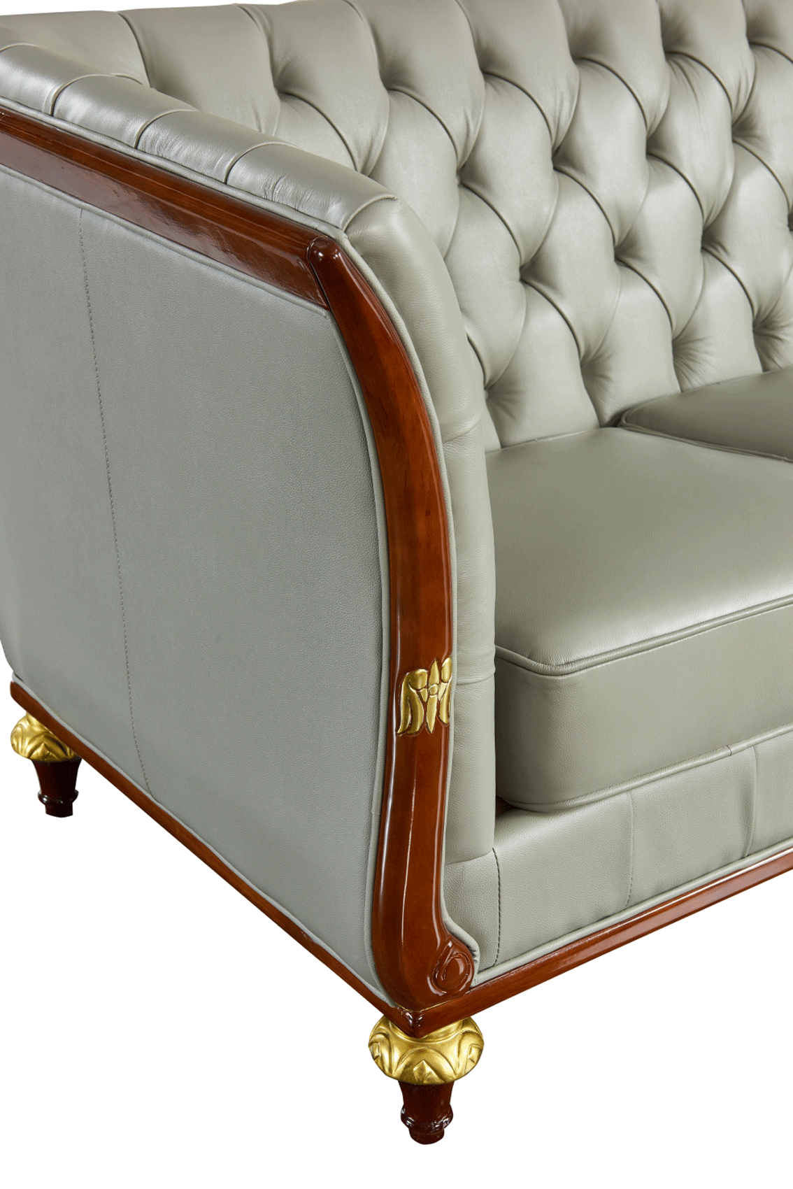 401 Grey Leather