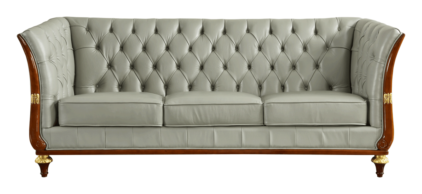 401 Grey Leather
