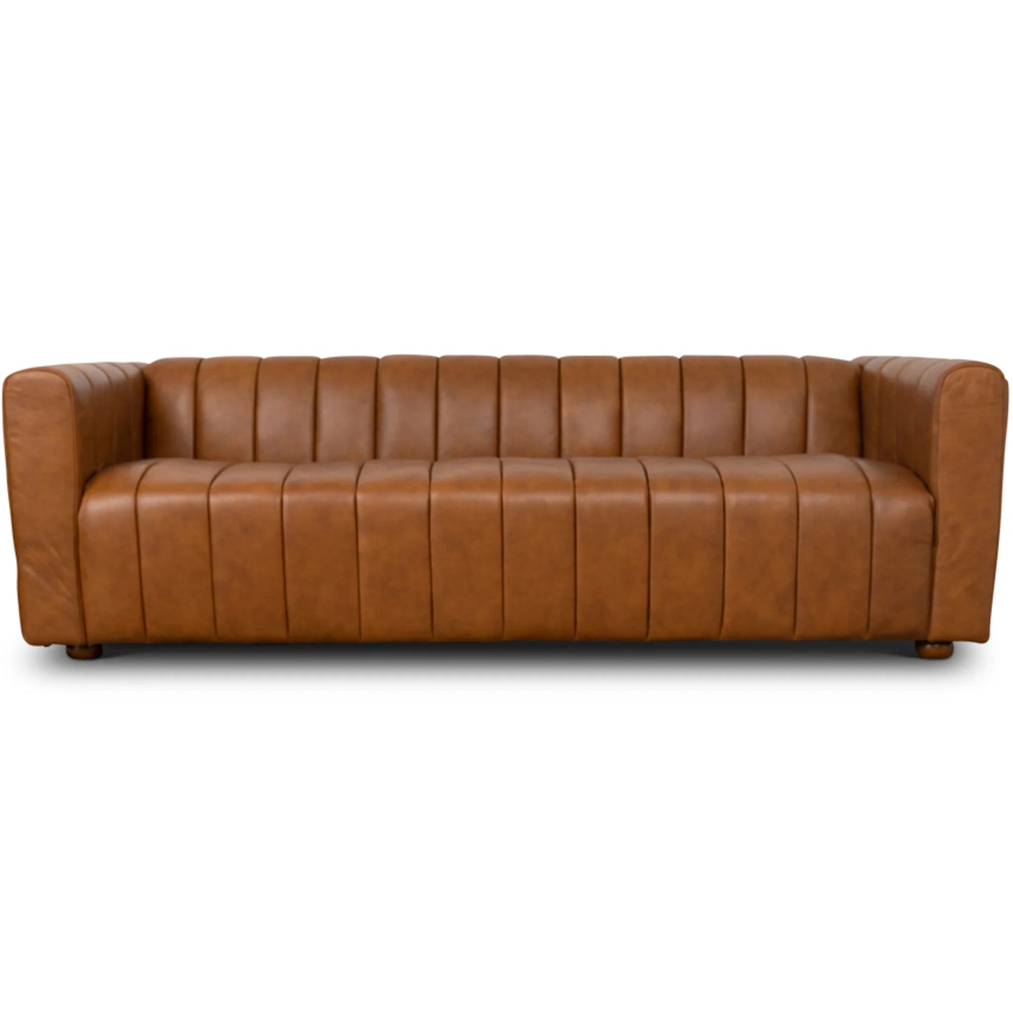 Clara Sofa (Cognac Leather)