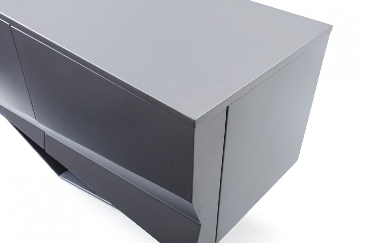 Modrest Duke - Modern Stainless Steel TV Stand