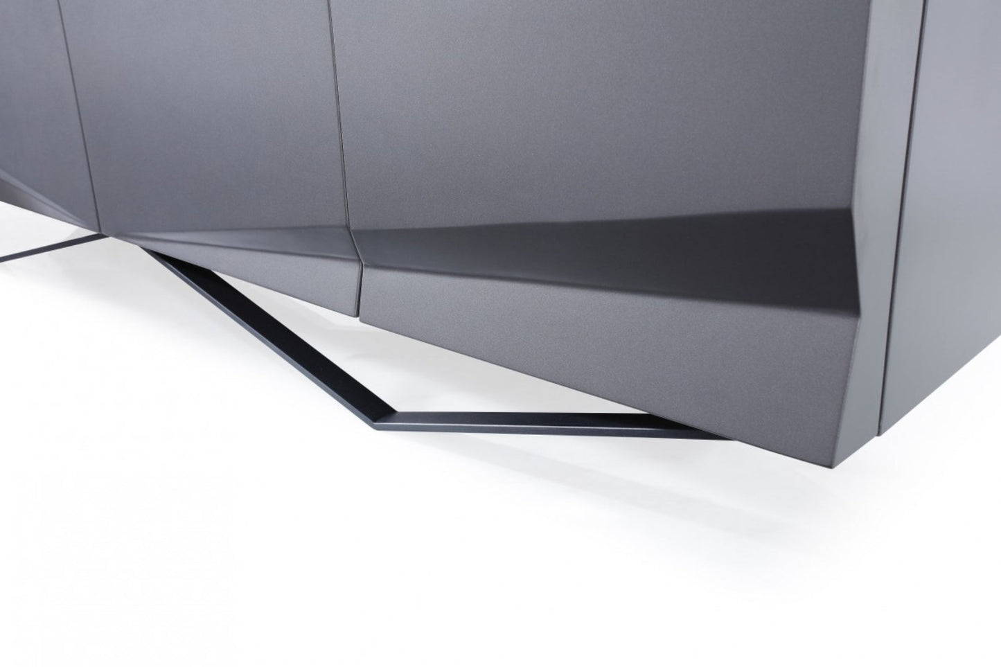 Modrest Duke - Modern Stainless Steel TV Stand