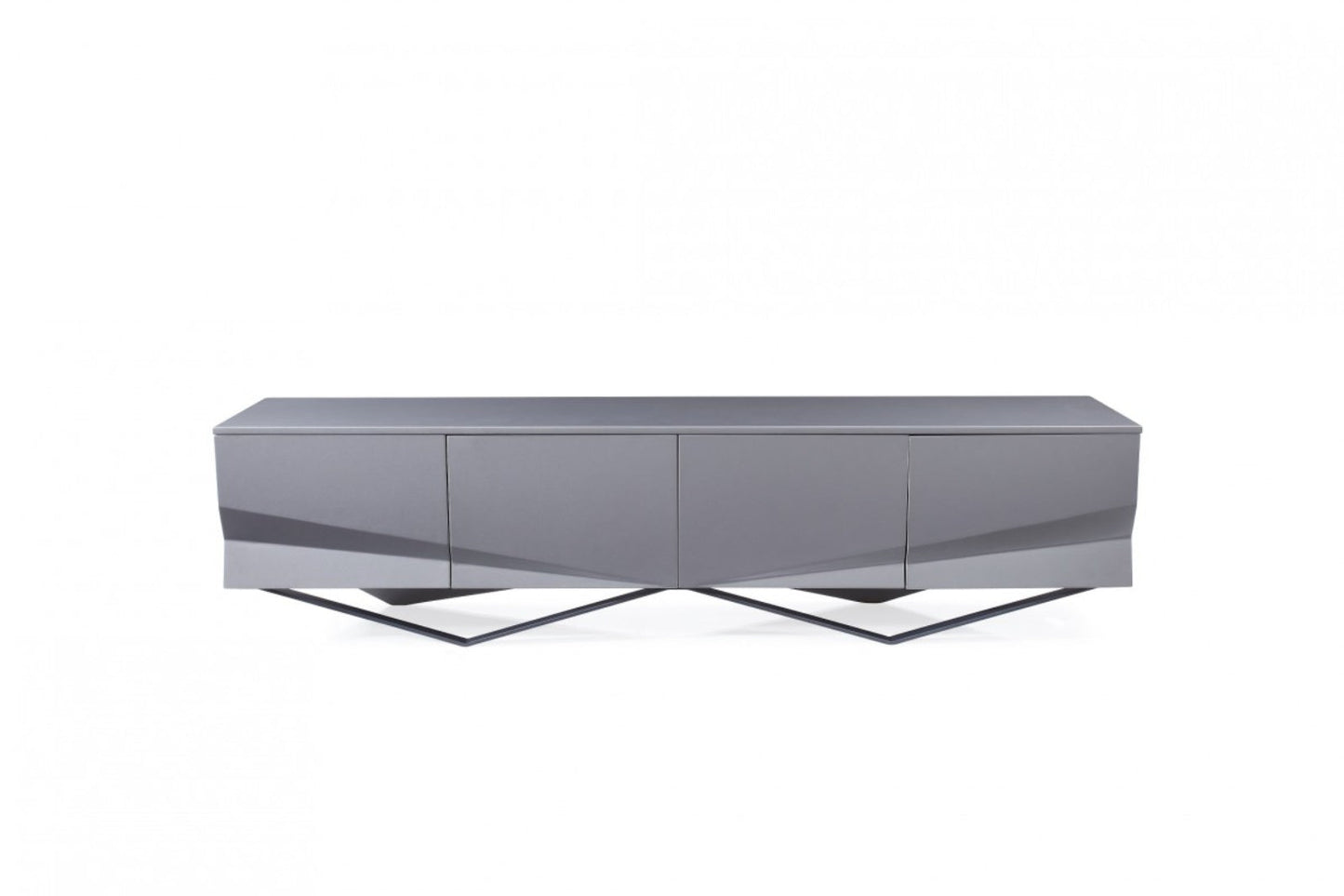 Modrest Duke - Modern Stainless Steel TV Stand