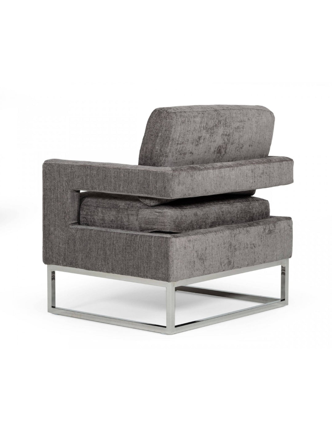 Modrest Edna Modern Velvet & Gold Accent Chair