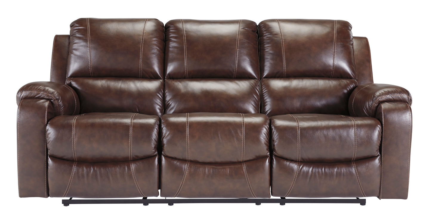 Rackingburg Manual Reclining Sofa and Loveseat - PKG007983