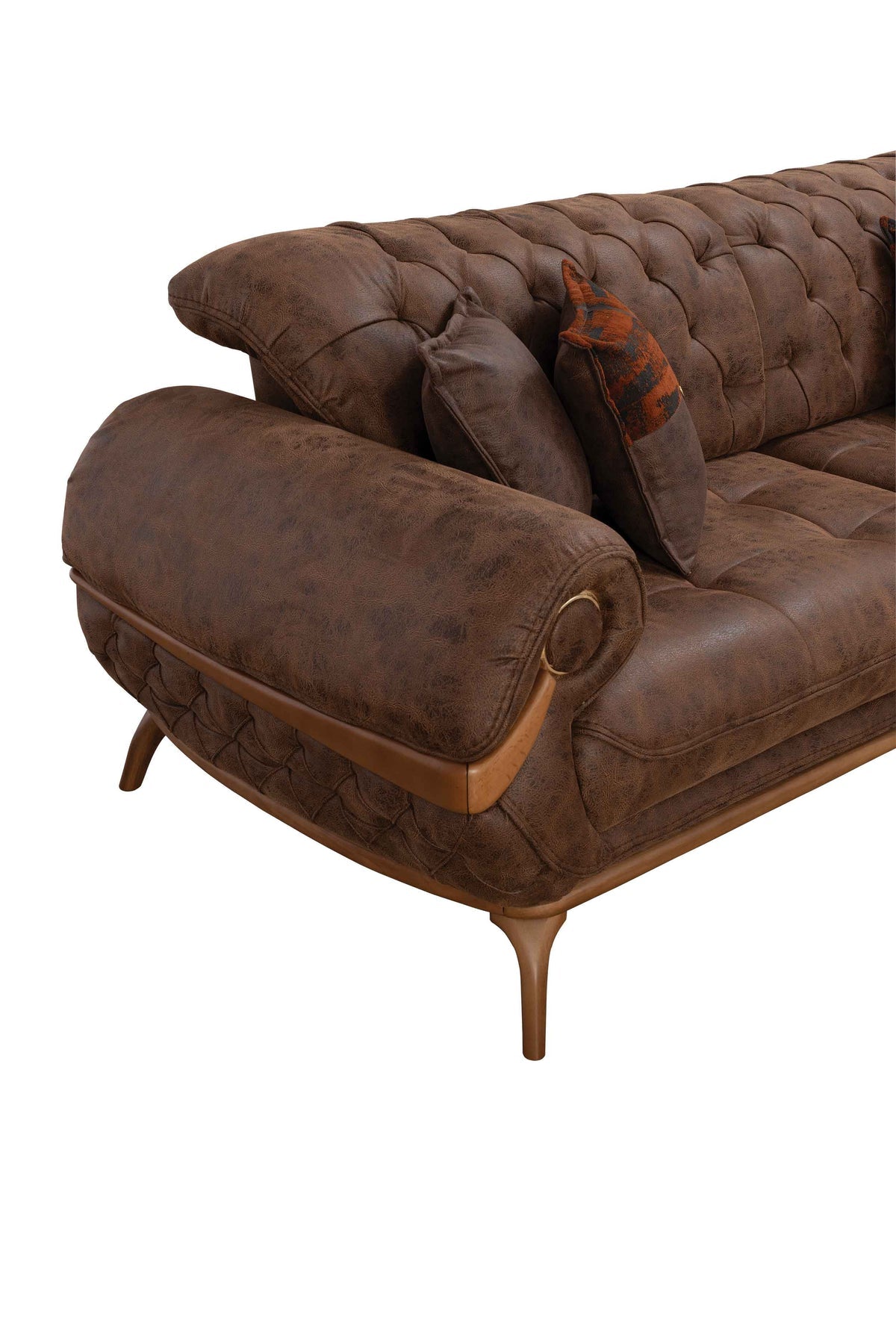 Boston Sofa & Love Dark Brown