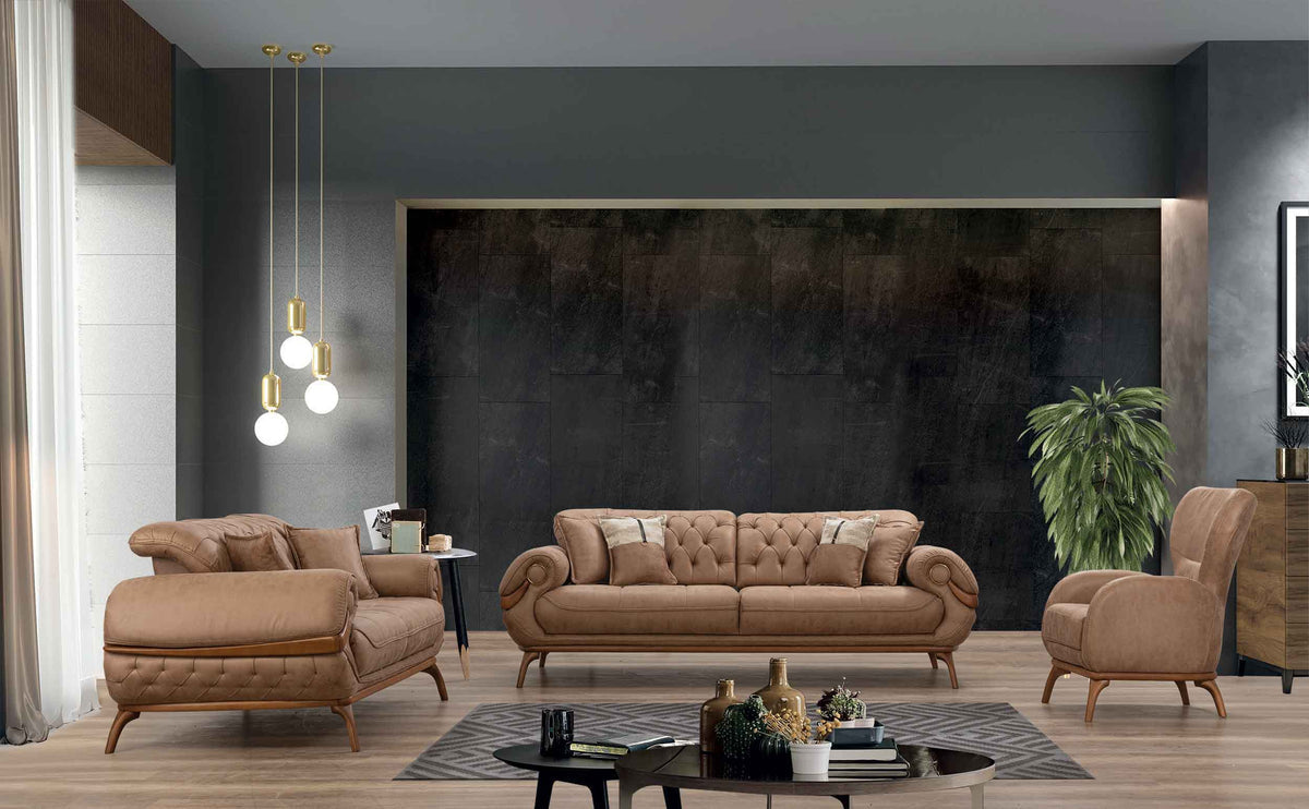 Boston Sofa & Love Cappuccino