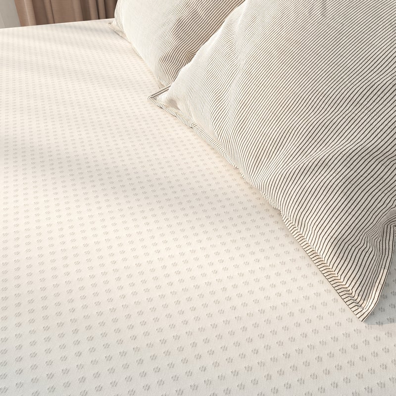 NAPQUEEN MEDIUM FEEL CHARCOAL INFUSED VISCOELASTIC MEMORY FOAM MATTRESS