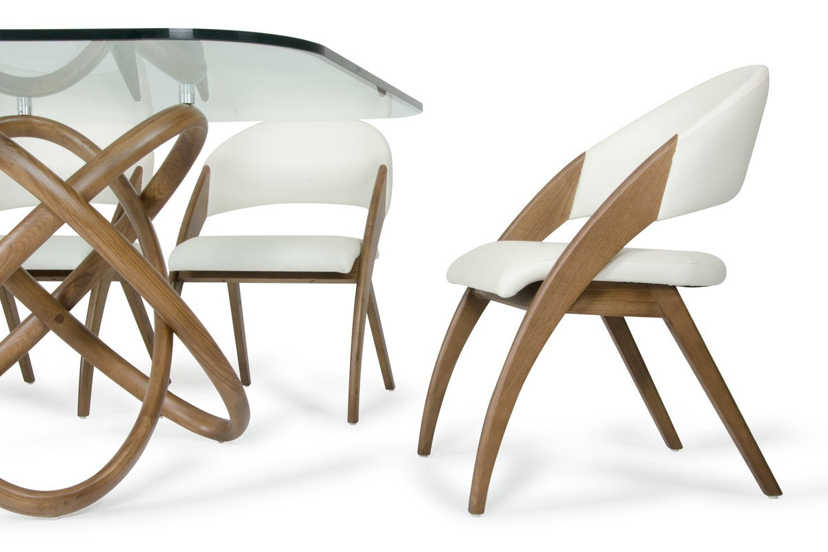 Modrest Mason & Lucas Modern Walnut Dining Set - Coming Soon