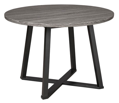 D372-07 White - 5pc Dining Set