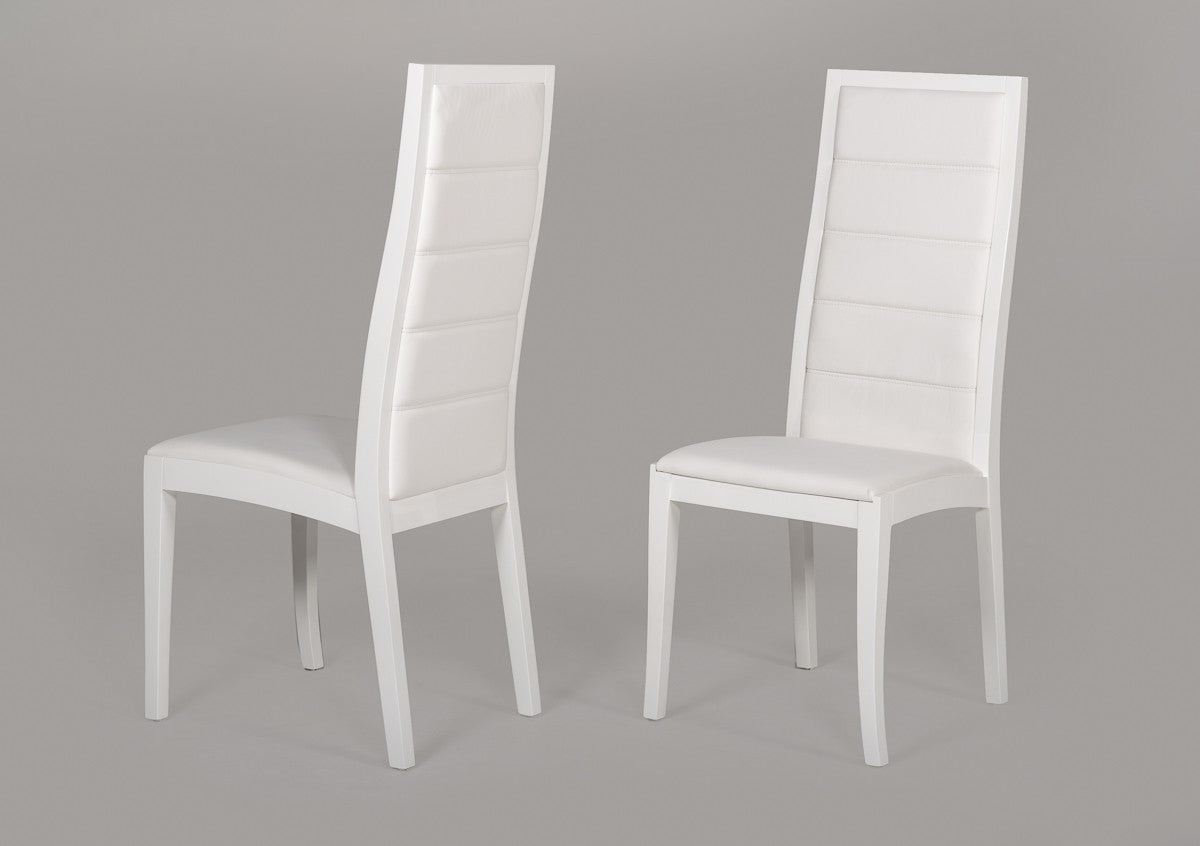 Modrest Bono "T" - Modern White Dining Set
