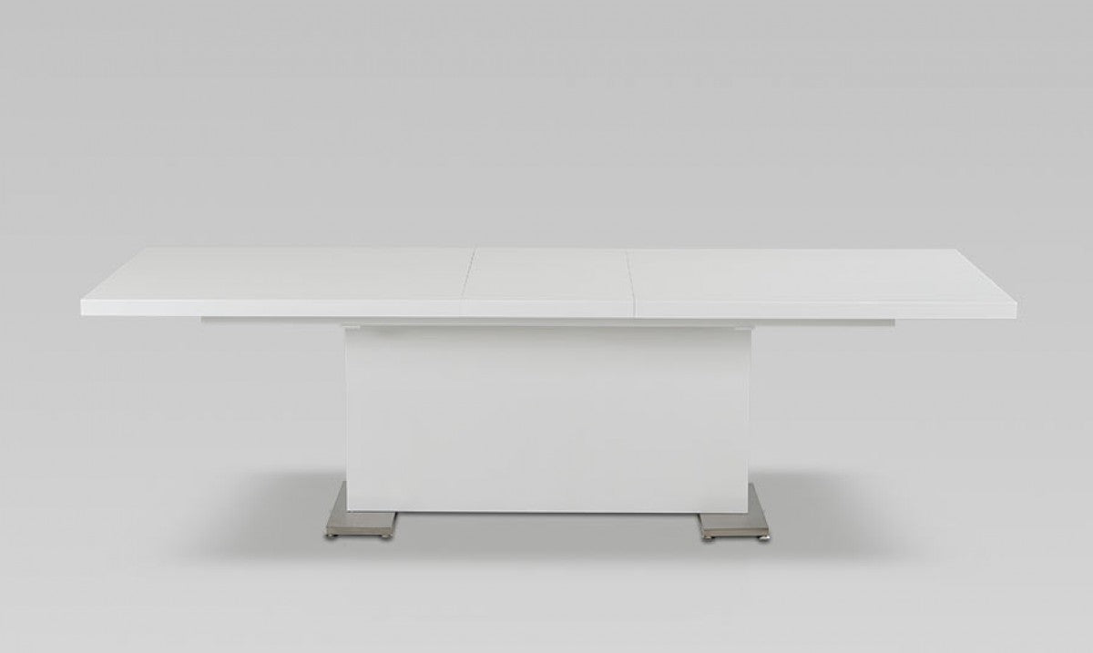 Modrest Bono "T" - Modern White Dining Set