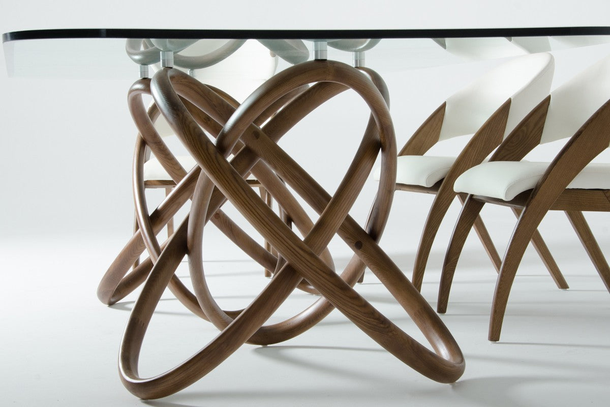 Modrest Mason & Lucas Modern Walnut Dining Set - Coming Soon