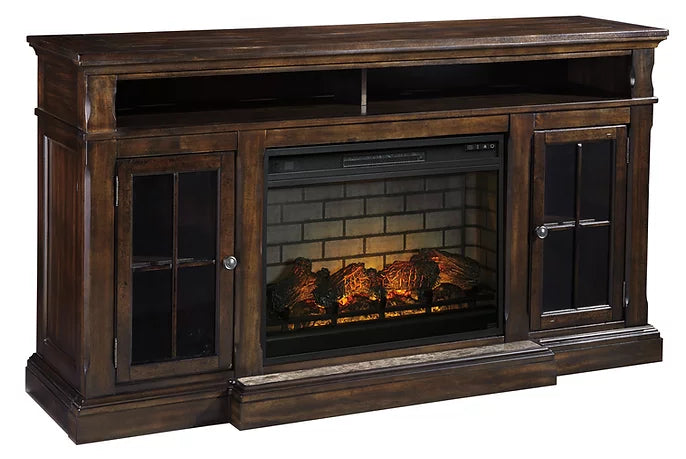 Ashley W701-88 Roddinton 72" TV Stand w/Fireplace