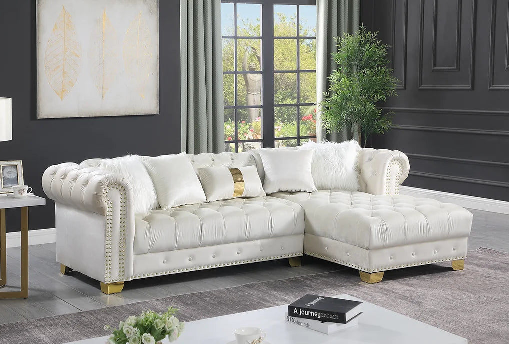 S6250 Yaz (Cream) Sectional