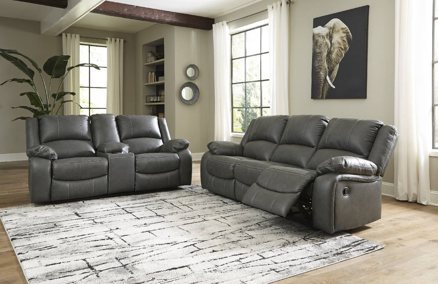 Calderwell Sofa and Loveseat - PKG007327