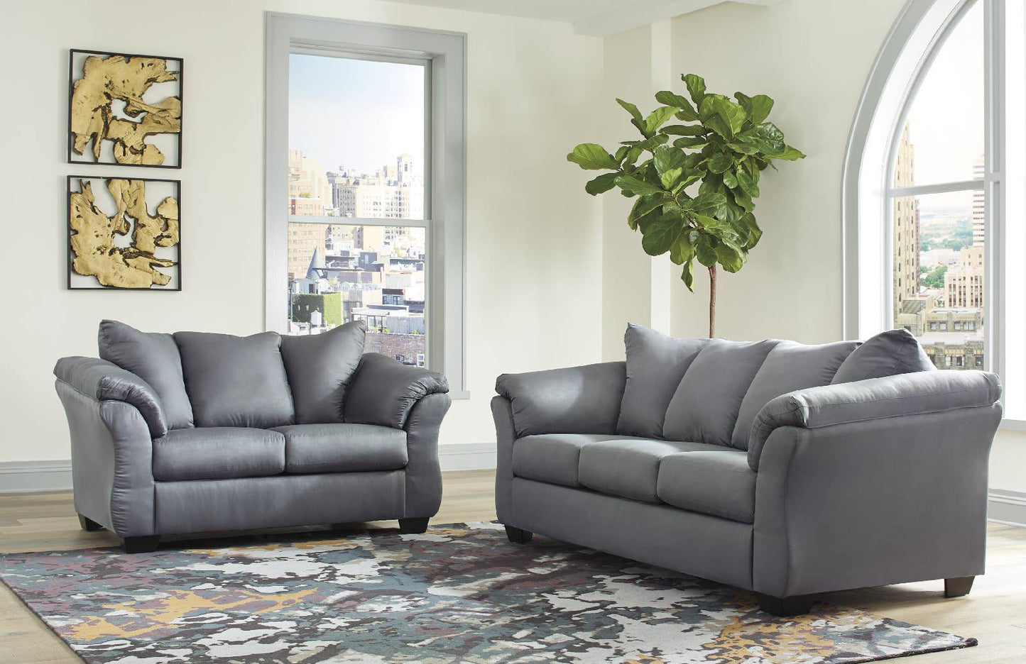Darcy Sofa and Loveseat - PKG001687