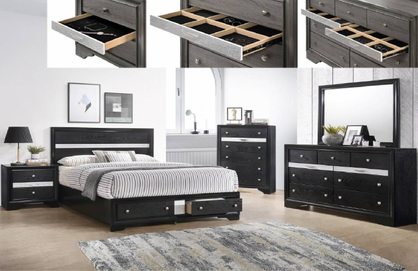 SETB4670 REGATA BEDROOM GROUP OK