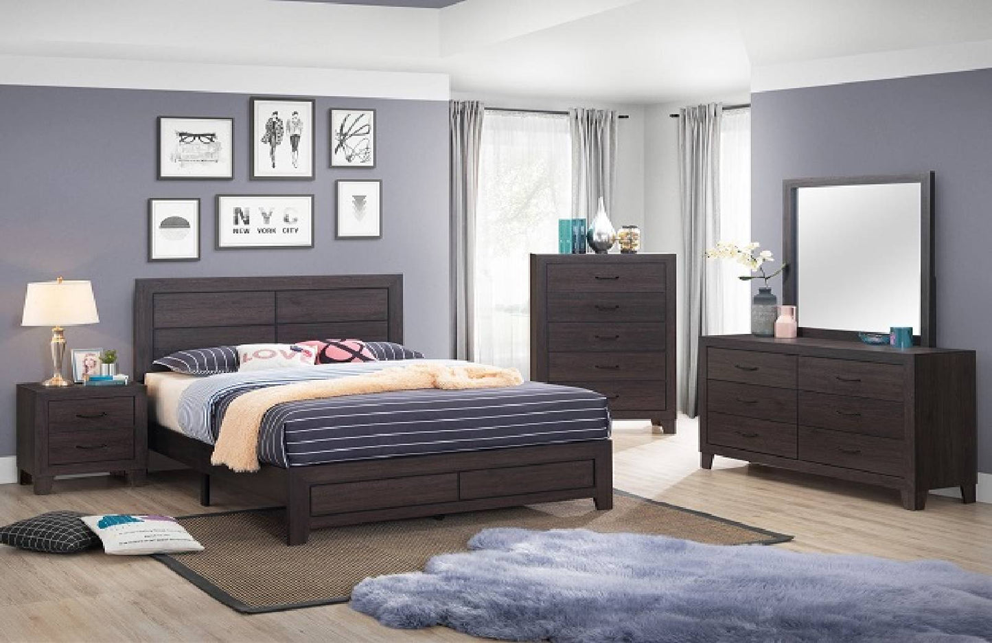 SETB9310 HOPKINS BEDROOM GROUP OK