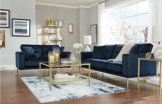 Macleary Navy Living Room Set | 89008