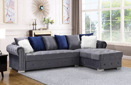 S8187 Milan Sectional (Grey)