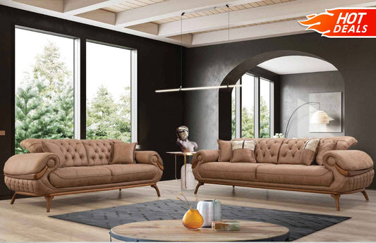 Boston Sofa & Love Cappuccino