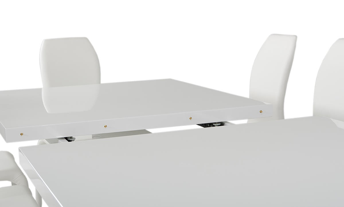 Modrest Bono "T" - Modern White Dining Set