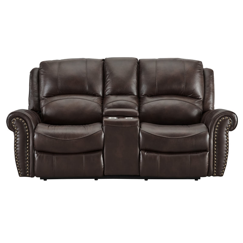 Italia Power - TOP GRAIN LEATHER Reclining Set