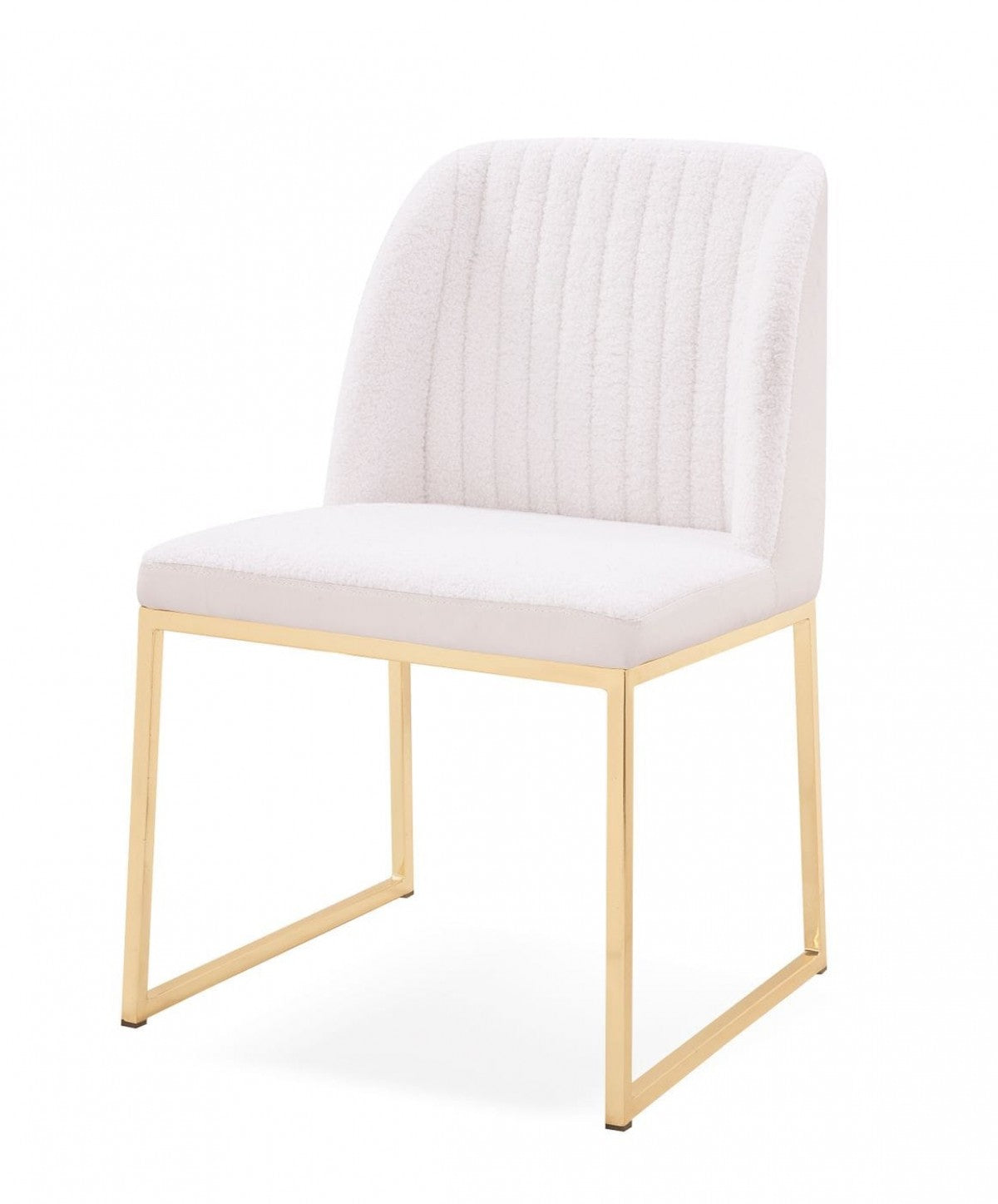 Modrest Chambers - Glass & Gold Dining Set