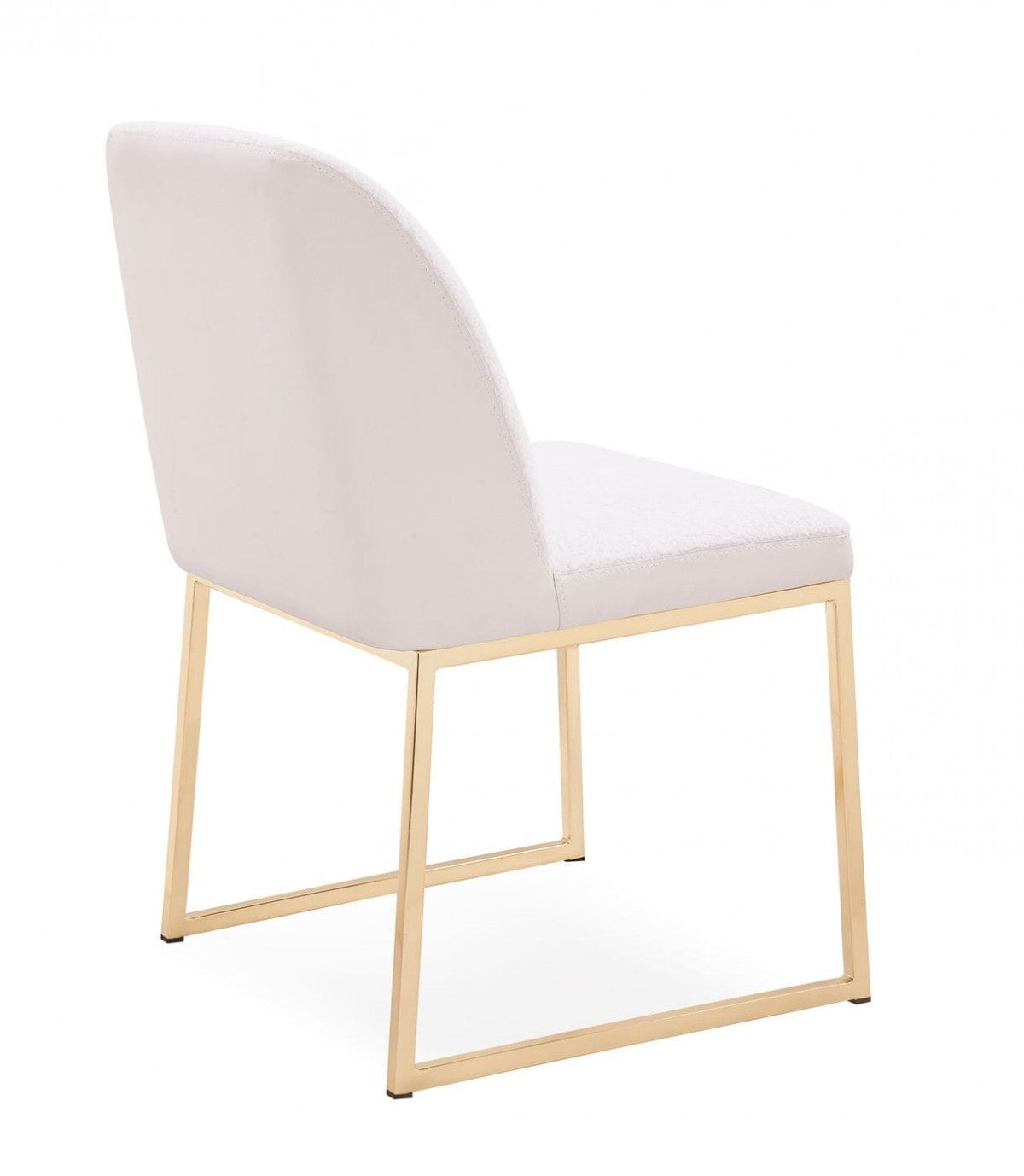 Modrest Chambers - Glass & Gold Dining Set