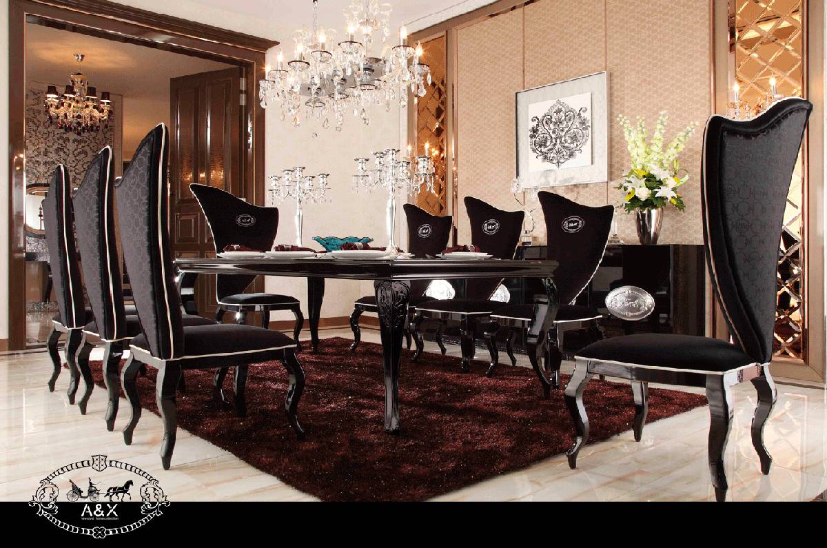 Black Formal Dining Room Sets