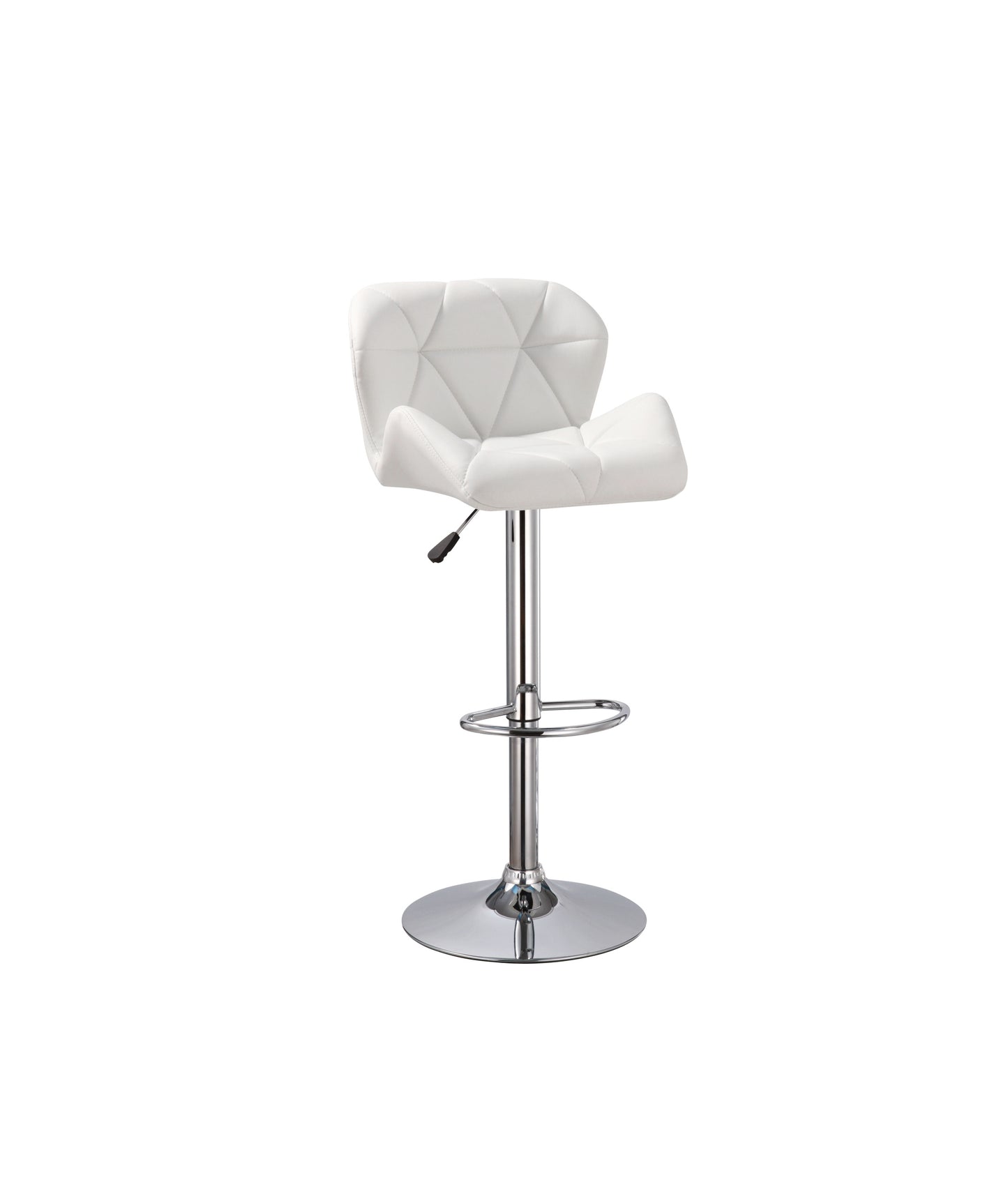 HHC2201 White - Black -Grey Bucket Seat Barstool