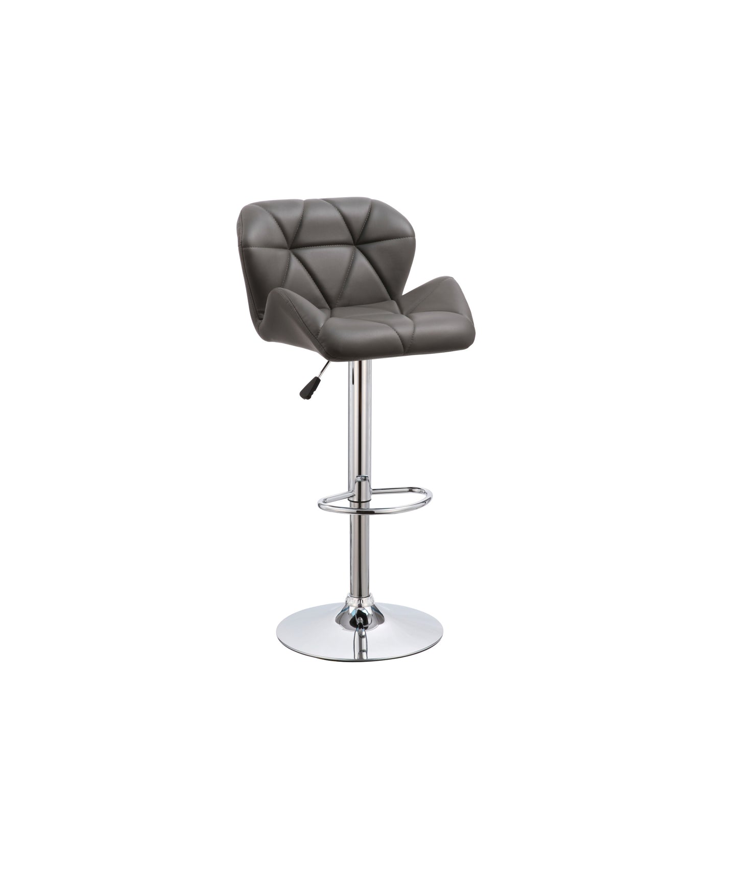 HHC2201 White - Black -Grey Bucket Seat Barstool
