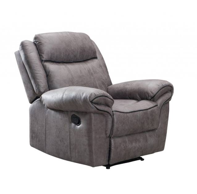 Lisbon8005 - Grey Recliner **NEW ARRIVAL**
