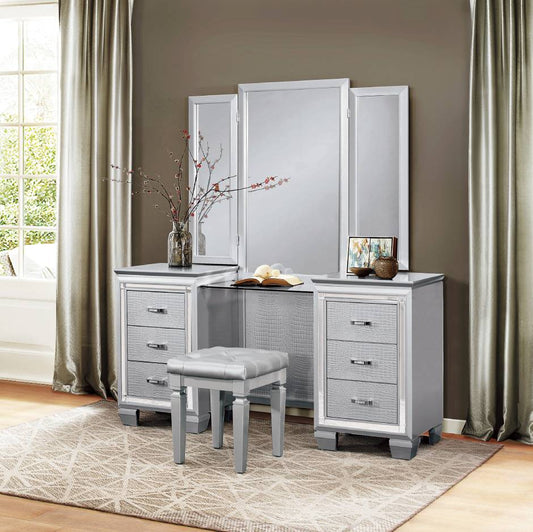 1916-15* Vanity Dresser , Mirror and Chair