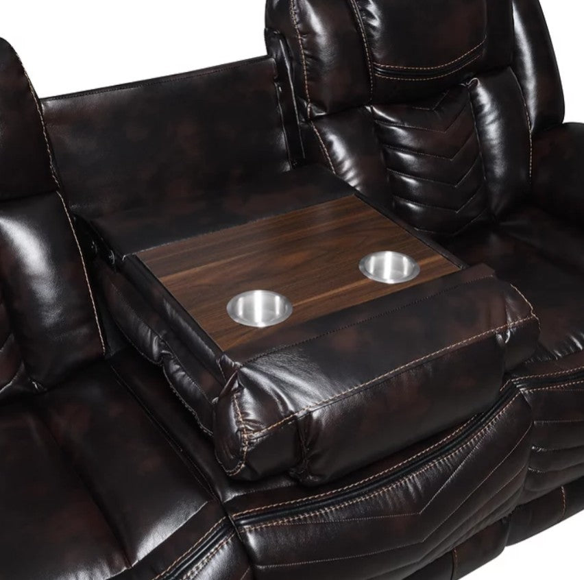 S2021 Lucky Charm (Brown Recliner Set)