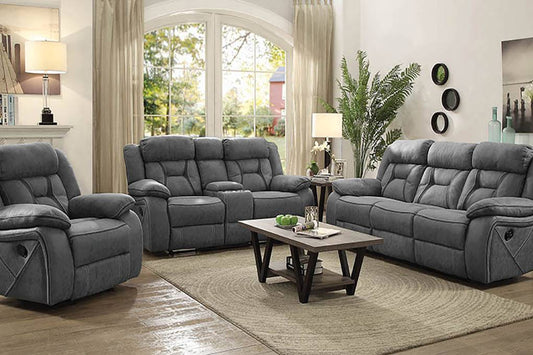 Higgins Upholstered Tufted Living Room Set 602261
