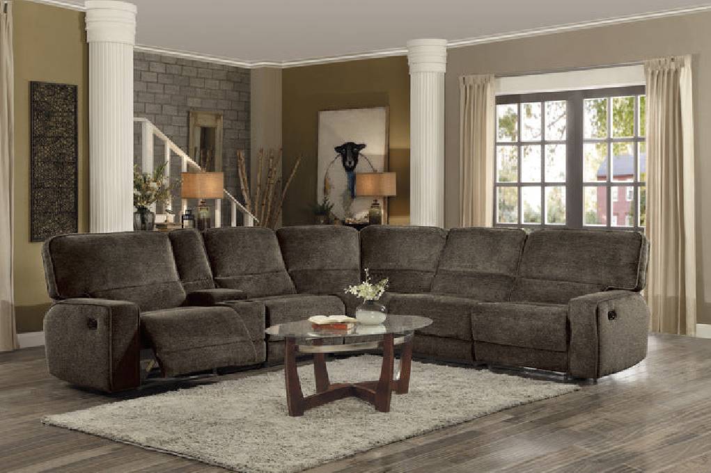 8238 6LRRR 6 Piece Modular Reclining Sectional