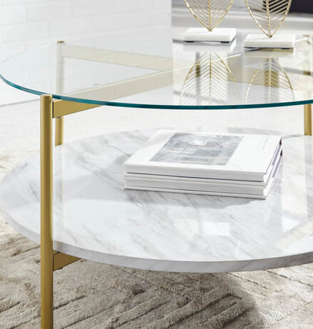 Ashley T192-8 Round Cocktail Table