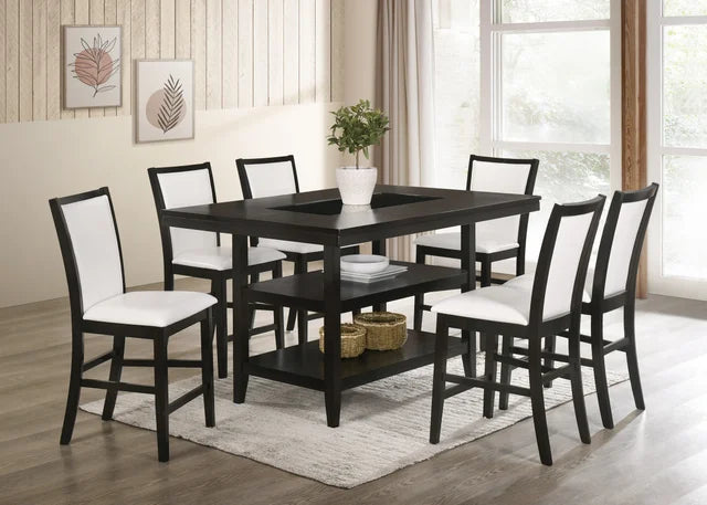 Condor White - Counter Height Table & 6 Chairs ***ON SALE***