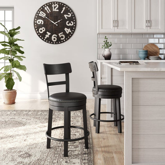 D546-624 - 24" COUNTERHEIGHT Swivel Barstool