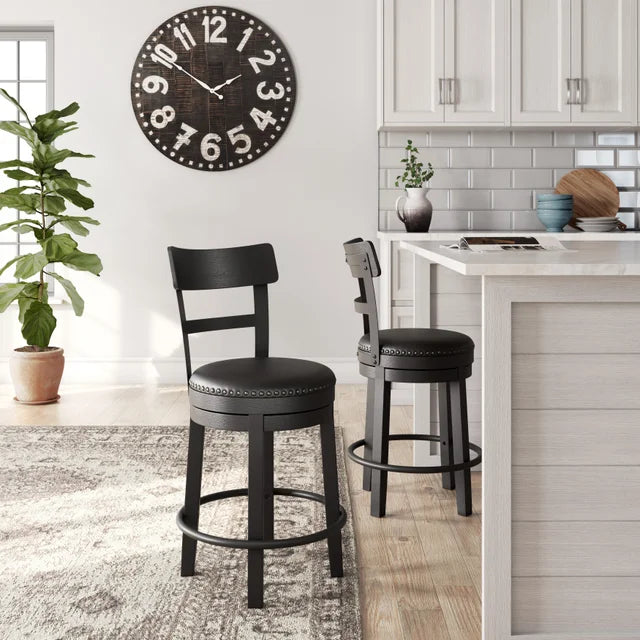 D546-624 - 24" COUNTERHEIGHT Swivel Barstool (ETA 10/2)
